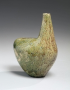 Oribe vase without kibako, ca. 1960