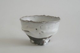 Itabashi Hiromi, White-glazed teabowl