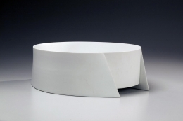 Wada Akira, Japanese white porcelain, Japanese sculpture, ca. 2011